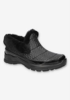 Women's Flurry Bootie by Easy Street in Black (Size 9 M)