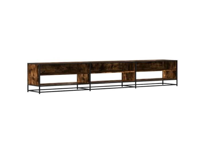 LMTYOENFG TV-Schrank Räuchereiche 270x40x46 cm TV Board Lowboard Großzügiges TV Lowboard mit 6 Fächern für Receiver und Spielekonsolen, ideal für Wohnzimmer und Schlafzimmer.