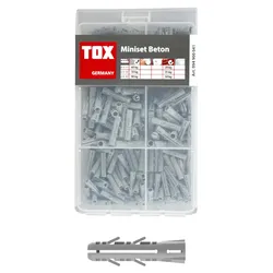 TOX Miniset Spreizdübel Barracuda Spreizdübel-Sortiment 245 tlg