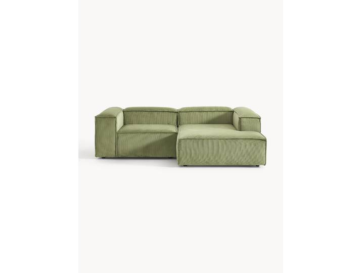 Modulares Cord-Ecksofa Lennon (3-Sitzer)