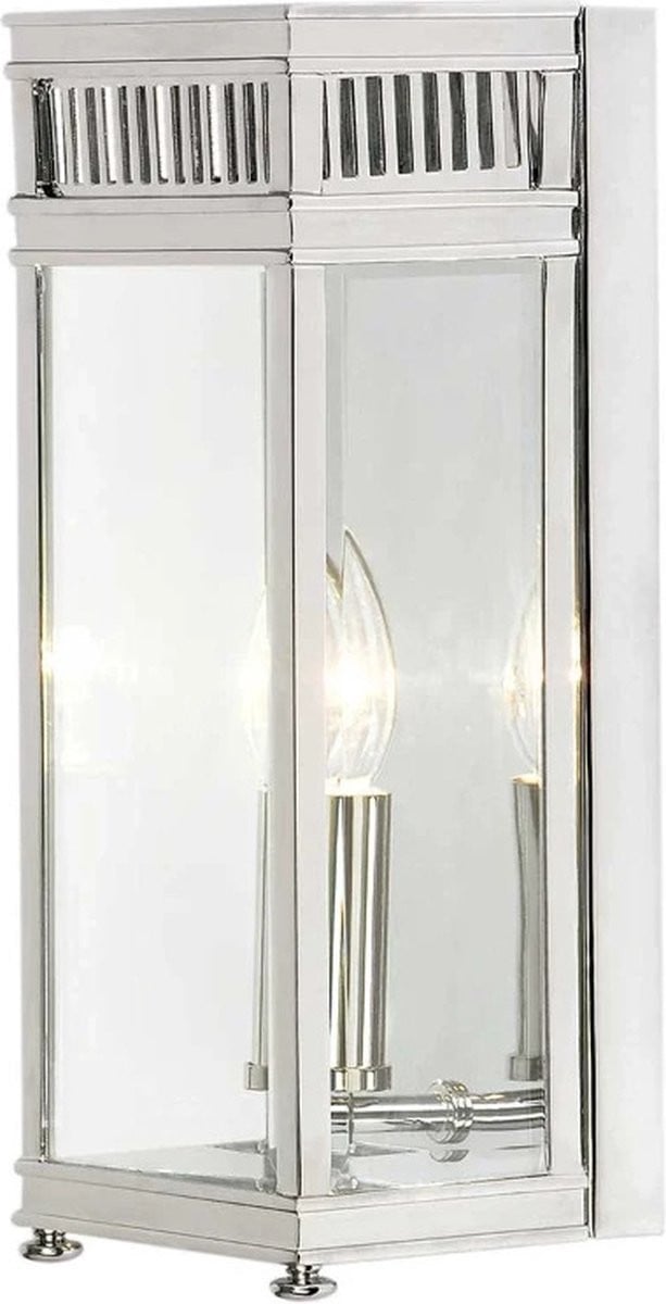 Elstead Lighting Holborn LED Buitenlamp - Wandverlichting - Gepolijst Chroom