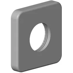 Dornbracht Rosette Ersatzteile 092796020 63 x 63 x 10 mm Chrom 092796020-00