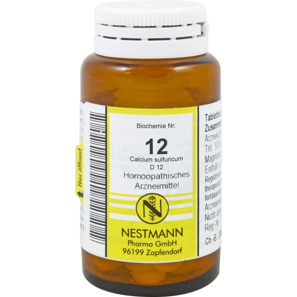 NESTMANN Pharma GmbH Biochemie 12 Calcium sulfuricum D12 Tabletten 05955703