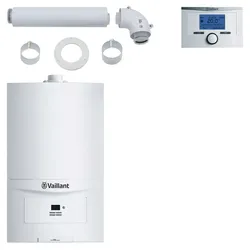 VAILLANT Paket 1.615/3 Mehrfachbel. 3er VCW 206/7-2 E, VRT 350, Abgasleitung
