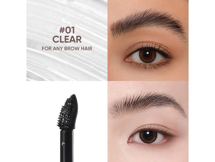JUDYDOLL LOCK&LIFT TINTED BROW GEL 01 CLEAR