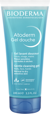 Bioderma Gel de Banho Pele Sensível e Seca Atoderm 100 ml