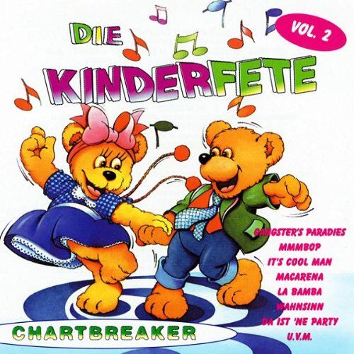 Kinderlieder - Die Kinderfete Vol.2 Chartbreaker - Preis vom 11.10.2026 03:10:56 h