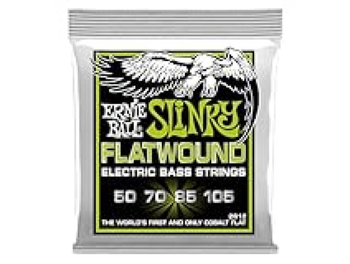 Ernie Ball Regular Slinky Cordes à filet plat, pour basse électrique, calibre 50-105