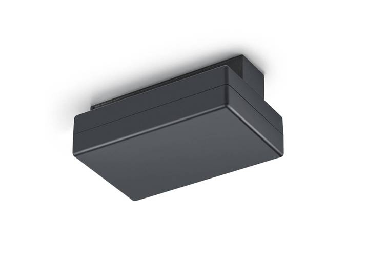 Trio Lighting Flex-Einspeisung für DUOline-Schiene, schwarz DUOline, schwarz, Kunststoff, Schienensysteme