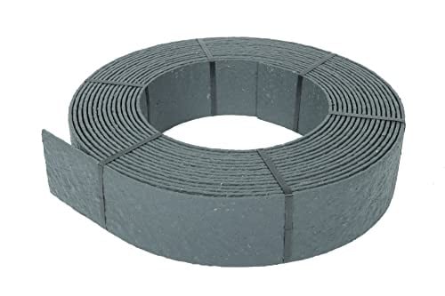 Ecolat Vijverrand - Gazonrand of Perkrand, Grijs, 25 m, Hoogte: 14 cm