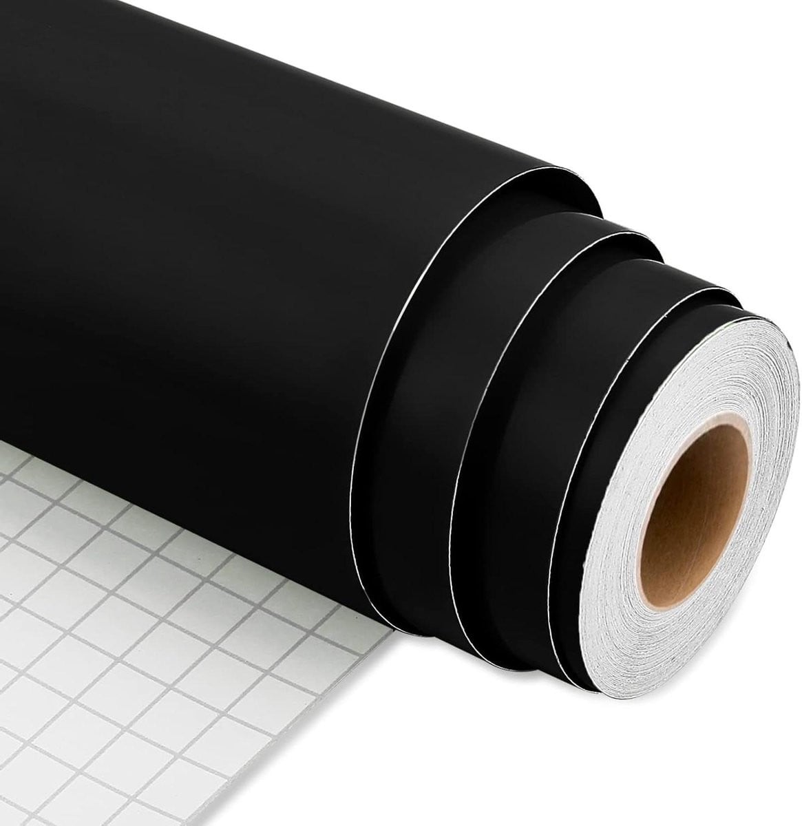 Plotter Vinyl Film Zelfklevende Folie Mat Zwart 12 x 25 ft