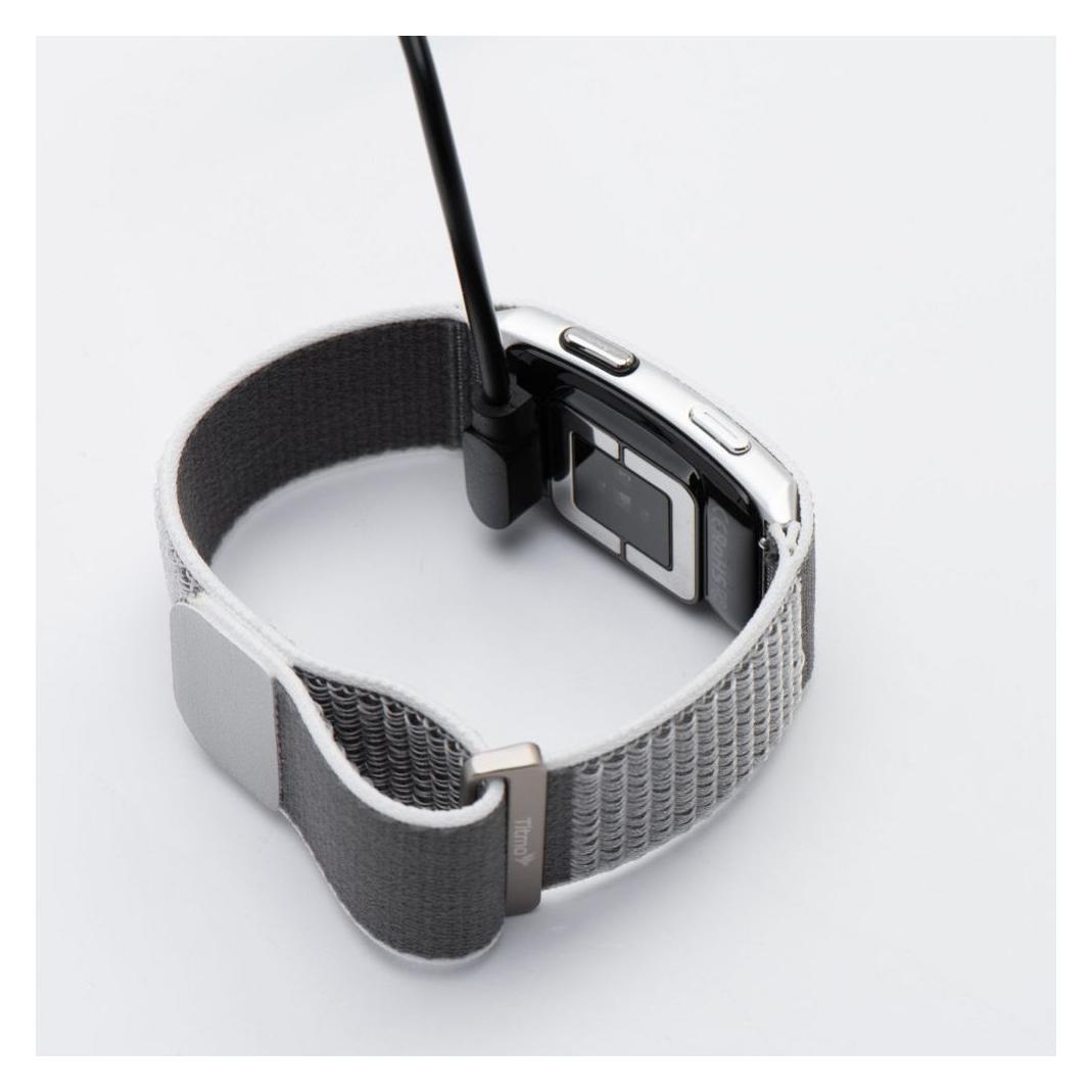 Titmo Intelligentes Smartband Loop I-110 - Bluetooth, EKG, HRV, Blutdruck, SPO2, IP68, silberfarben (TITMO)