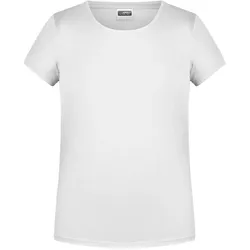 Mädchen Basic T-Shirt "8007G" - L - white