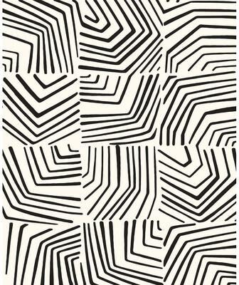 Seabrook Designs The Simple Life Linework Maze Unpasted Wallpaper