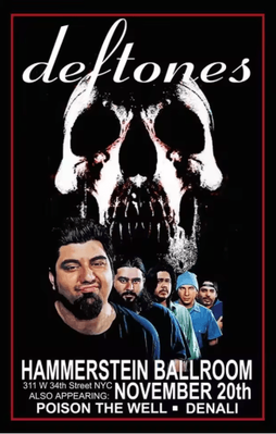 Inspire Picks Deftones Around The Fur Album Poster Retro Rock Band Wall Art Decor 15 50x70cm No Frame