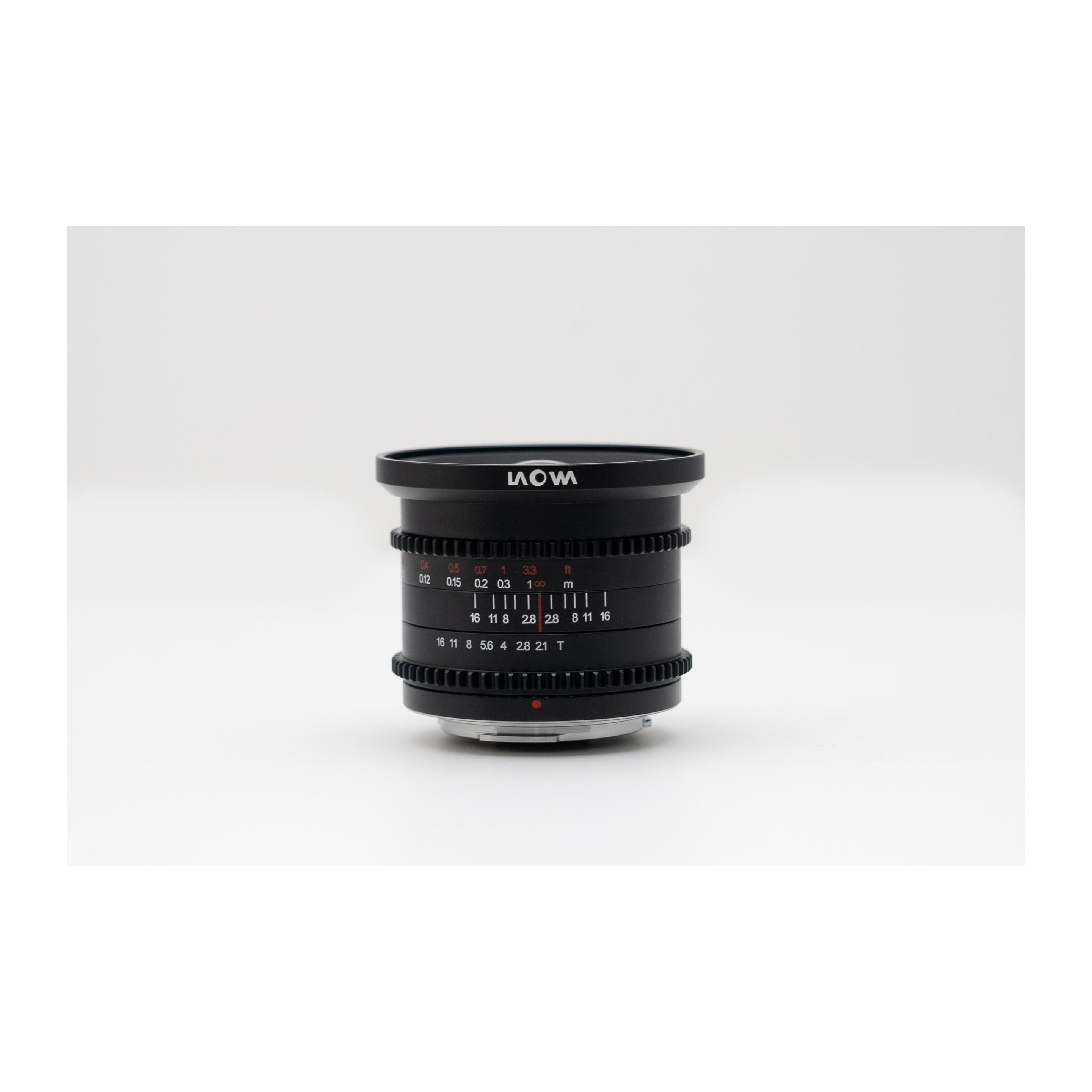 Venus Optic Festbrennweite Laowa 6mm T2.1 Zero-D Cine Lens - MFT (Micro Four Thirds, Micro Four Thirds) (VE621MFTC)