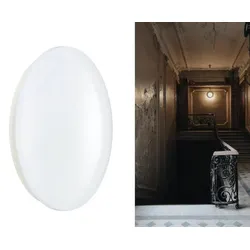 Nur noch angezeigter Bestand verfügbar  Philips LED Wand- und Deckenleuchte WL060V 17S 18,5 Watt 3000K warmweiße Beleuchtung