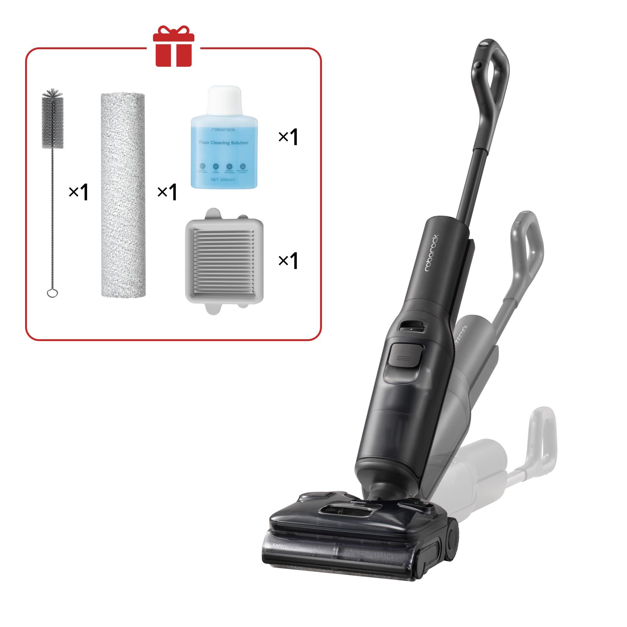 Roborock F25 Steam Akku Nass- und Trockenstaubsauger Wischsauger 25kPa schwarz WD6Y6A522-00