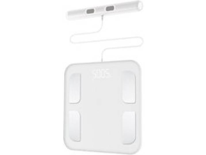 Balance pese personne blanc 8 électrodes mesure précise portable compact multi-indicateurs corporels gestion multi-utilisateurs