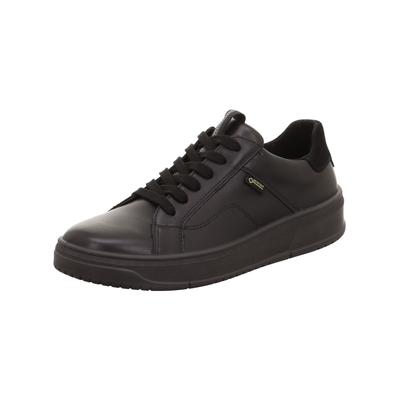 Sneaker LEGERO "Legero Sneaker Leder", Damen, Gr. 39, schwarz, Leder, Schuhe Sneaker