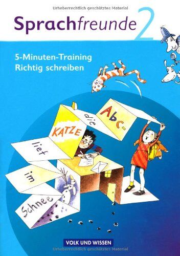 Katrin Junghänel - Sprachfreunde - Ausgabe Nord/Süd - Neubearbeitung 2010: 2. Schuljahr - 5-Minuten-Training Richtig schreiben: Arbeitsheft - Preis vom 10.10.2026 11:48:34 h