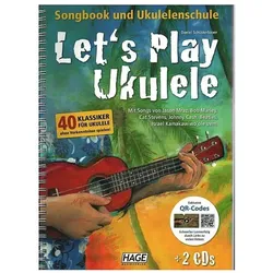 Let's Play Ukulele mit 2 CDs DVD, Fachbücher von Daniel Schusterbauer