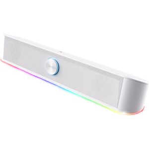 Trust Soundbar GXT 619W Thorne RGB 25110, für PC, 2.0 Kanal