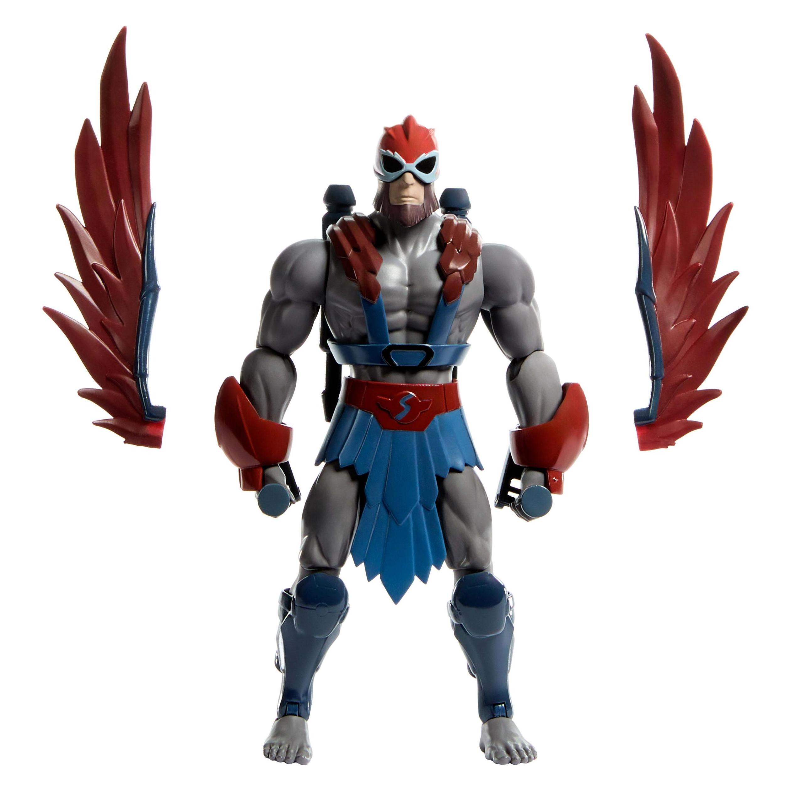 Mattel Masters of the Universe Origins Actionfigur Cartoon Collection: Stratos 14 cm (JHJ92)