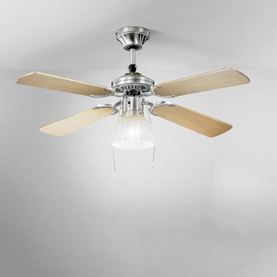 Perenz 7064 CR - Deckenventilator Nussbaum hell Ø105 cm, 4 Flügel, E27