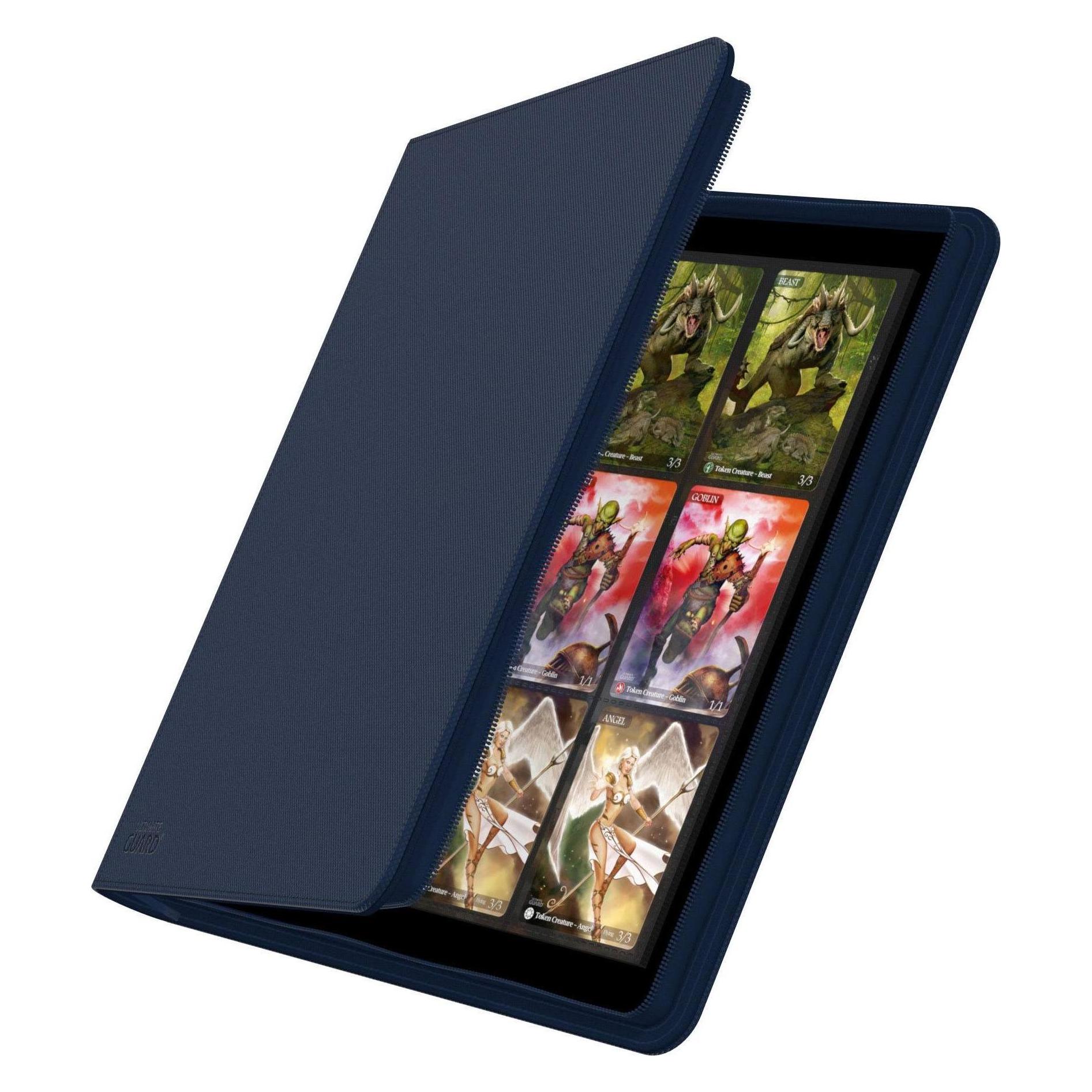 Ultimate Guard UGD010425 - Portfolio 480 - 24-Pocket Xenoskin (Quadrow), blau (UGD010425)