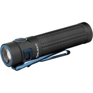 Olight Taschenlampe Baton 3 Pro, LED, aufladbar, 1.500 Lumen, 10 cm, wasserdicht