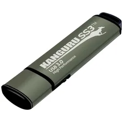 Kanguru SS3 USB 3.0 with Write Protect Switch (32 GB, USB-A), USB Stick, Grün