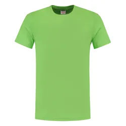 T-Shirt Fittet "101004" Casual - S - lime