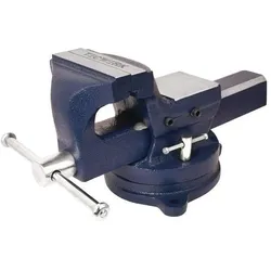 Tecwerk, Schraubstock + Zwinge, Gussschraubstock (155 mm)