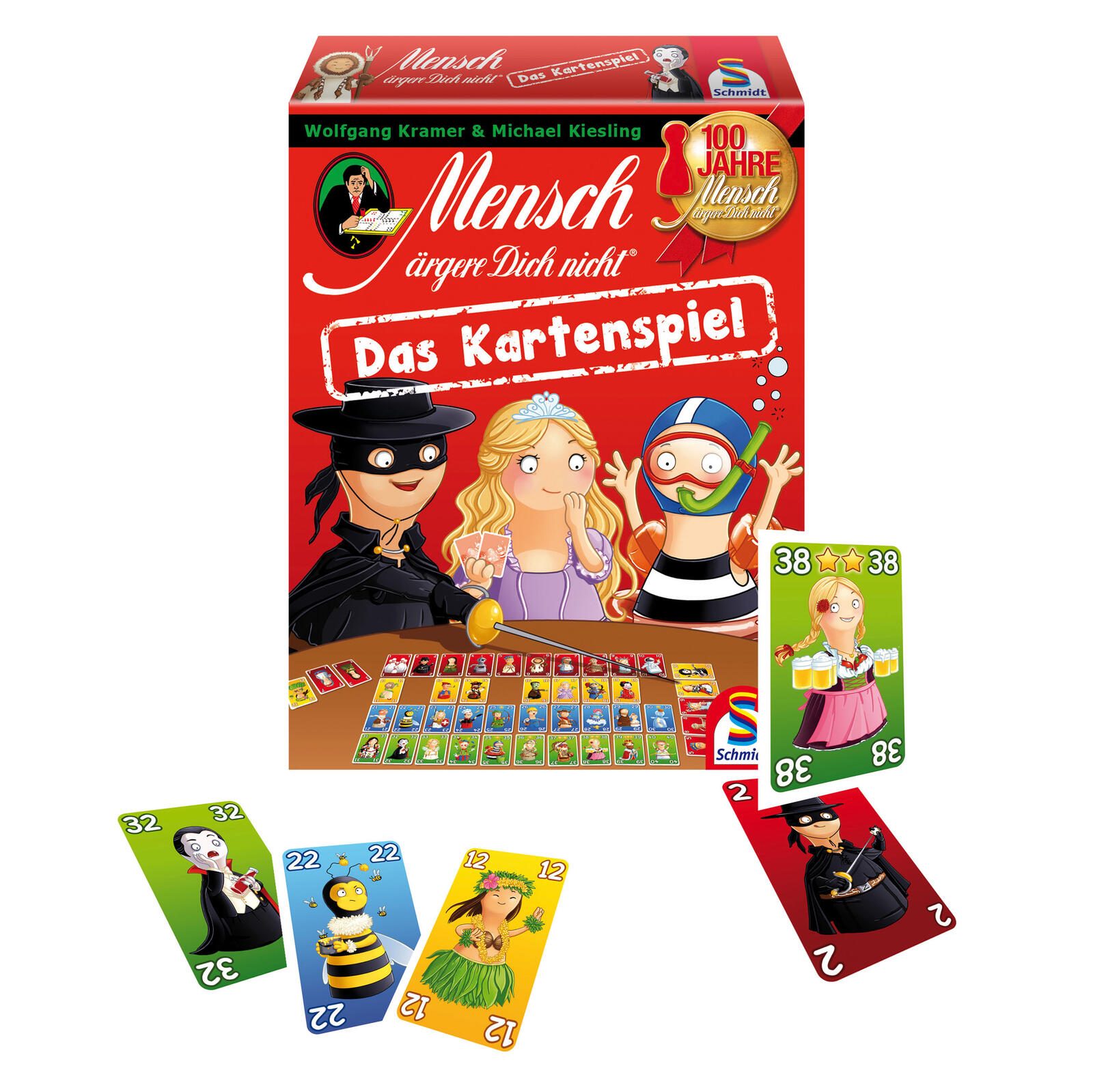 Schmidt Mensch ärgere Dich nicht Kartenspiel 75020