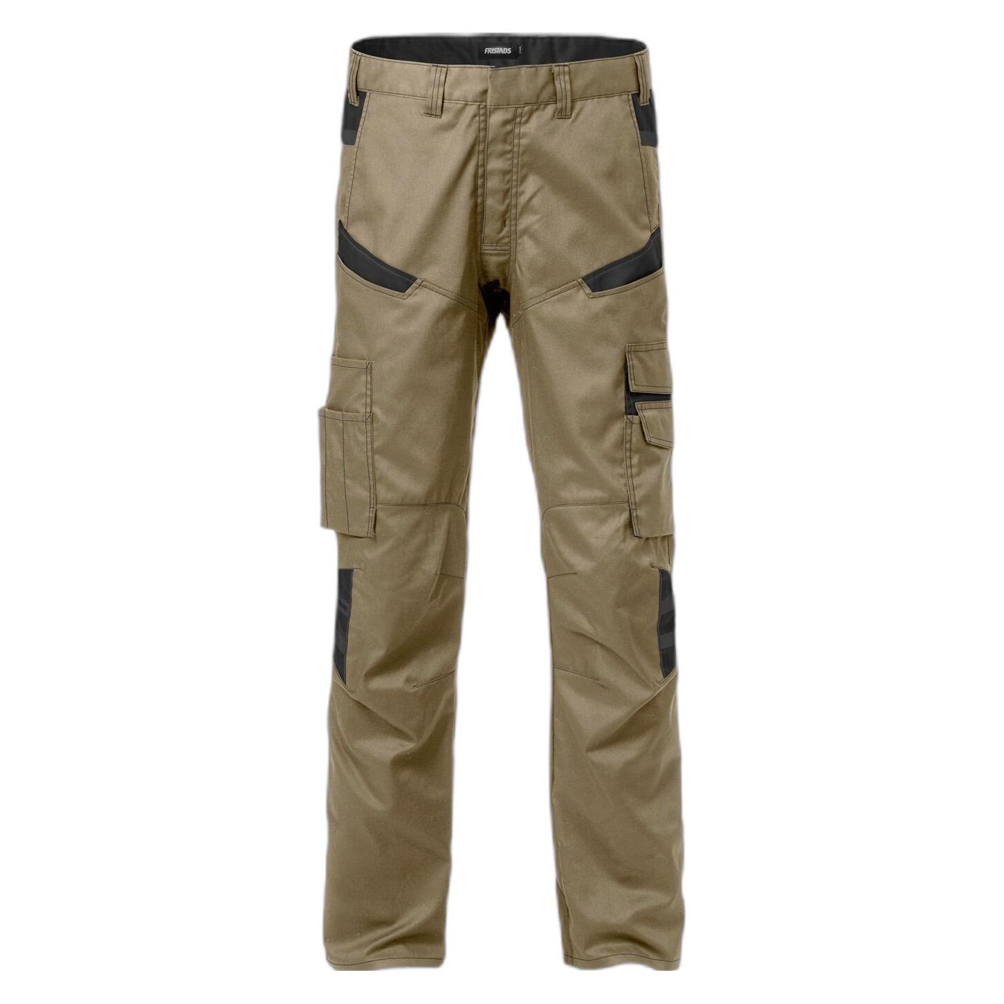 Fristads Bundhose Skarup 2552 STFP khaki/schwarz 48 (48) (129484-299)