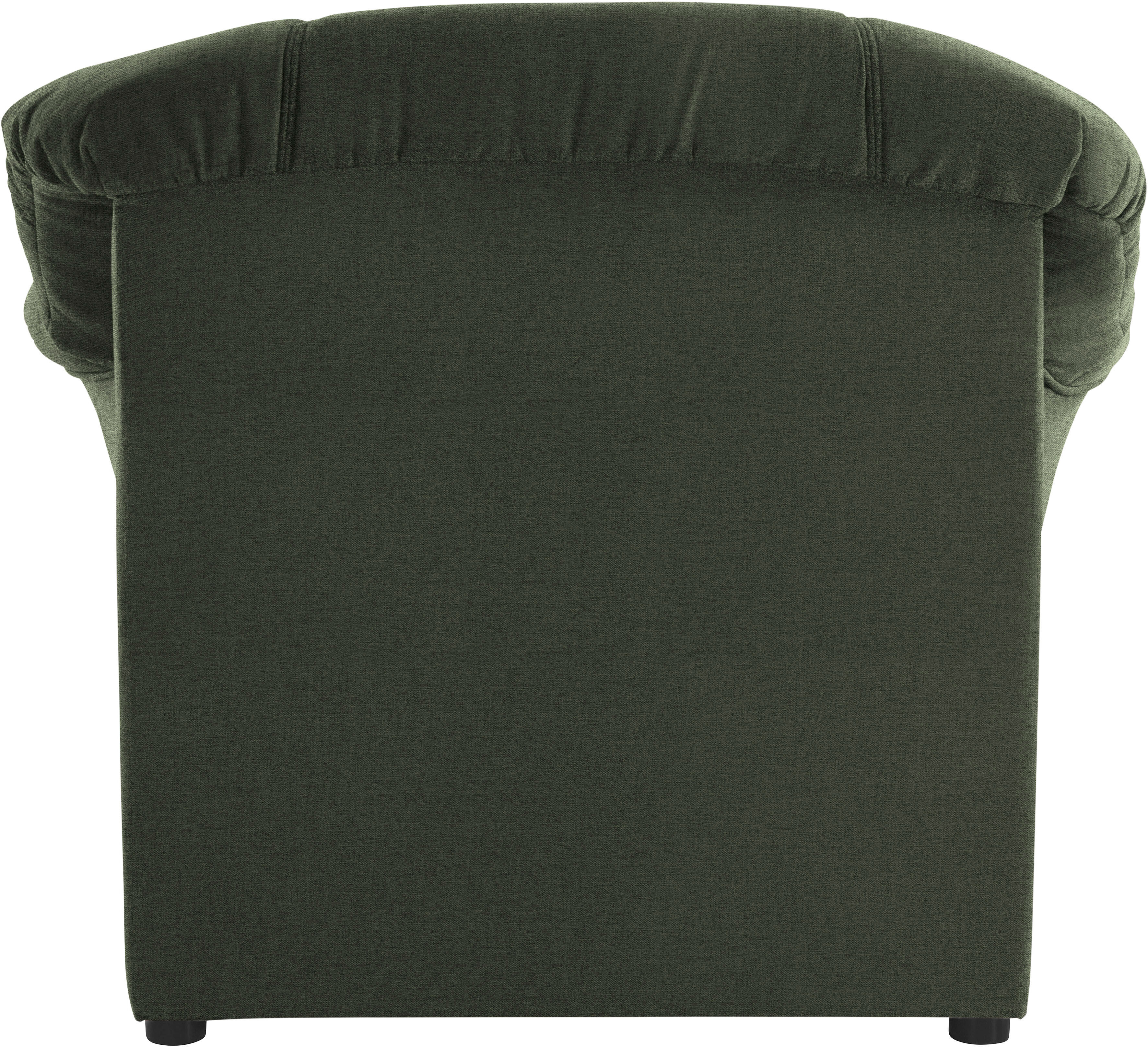 Sessel DOMO COLLECTION "SARAFINA Breite 102 cm, auch mit Federkern für noch mehr Sitzkomfort", grün, B:102cm H:83cm T:81cm, Luxus-Microfaser (92% Polyester, 8% Nylon);Microfaser PRIMABELLE (100% Polyester);Microfaser PRIMABELLE (100% Polyester) / Struktur