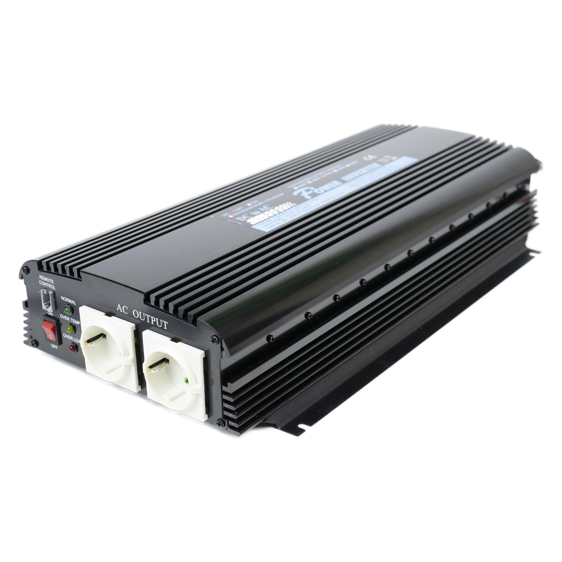 President Spannungswechselrichter 1200 W, 12 V Versorgung, 230 V Ausgang, modifizierte Sinuswelle, F (43699223)