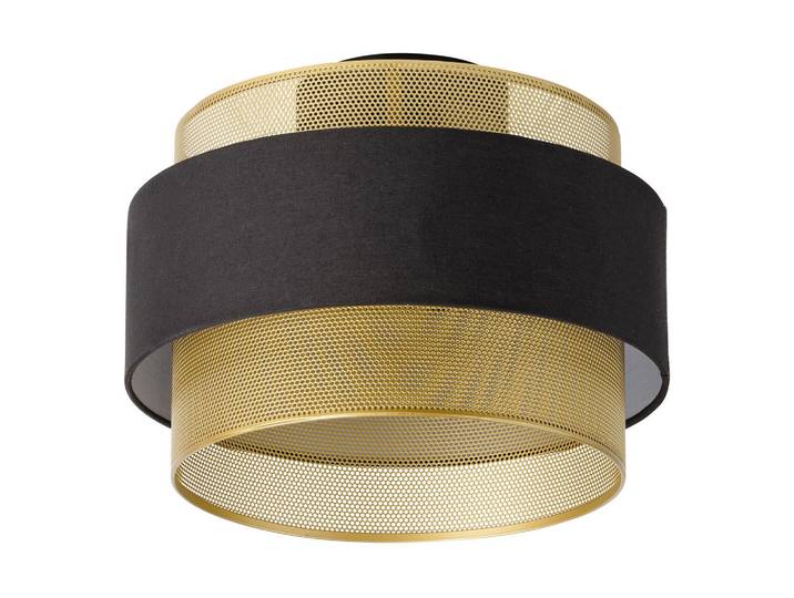 Osram Deckenleuchte Decor Hornet, Schwarz, Goldfarben, Metall, 23 cm, Lampen & Leuchten, Innenbeleuchtung, Deckenleuchten, Deckenleuchten