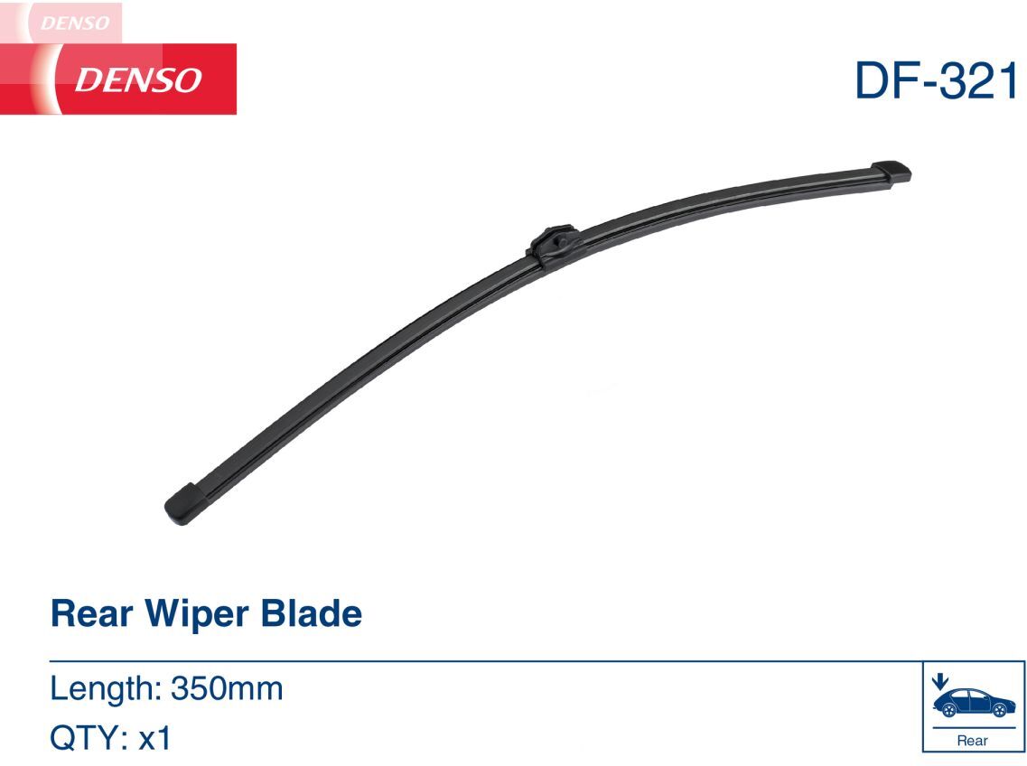 Denso Spazzola tergicristallo DF-321, 350mm, Posteriore, 1 Pezzo