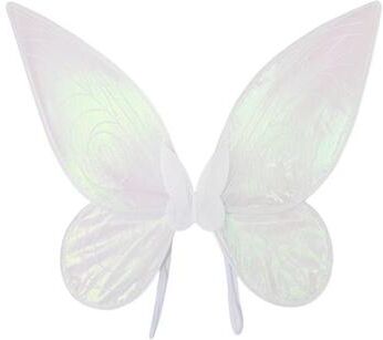 Inspired Finds Sparkling Fairy Costume Wings For Kids & Adults Halloween Party Dress Up white
