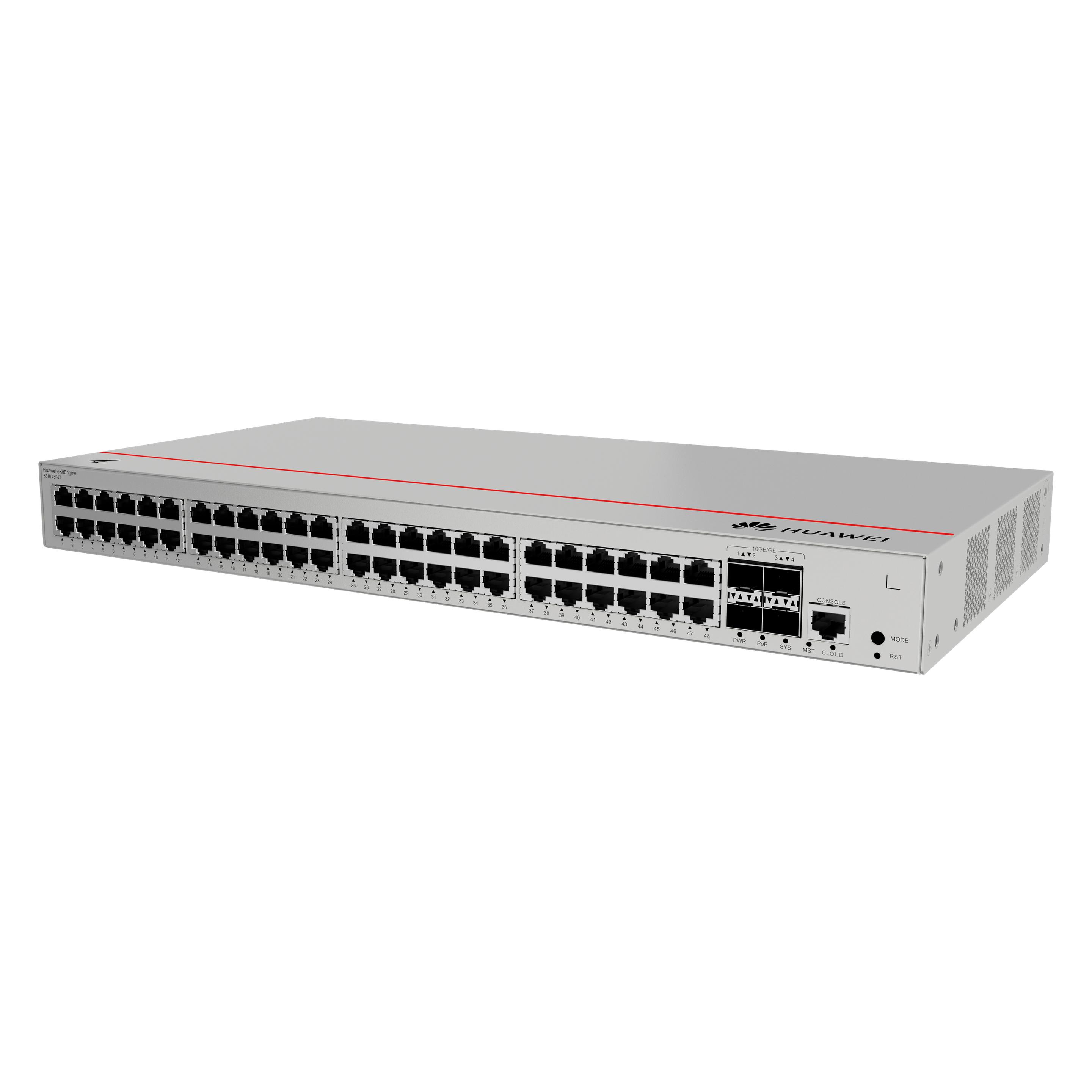 Huawei S310-48PN4X 48x10/100/1000/2.5GB, S310-48PN4X (52 Ports) (98012568)