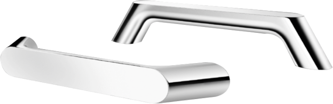 Kaldewei Purismus Wannengriff 590870000999 Ambiente,Typ A (2 Griffe), chrom
