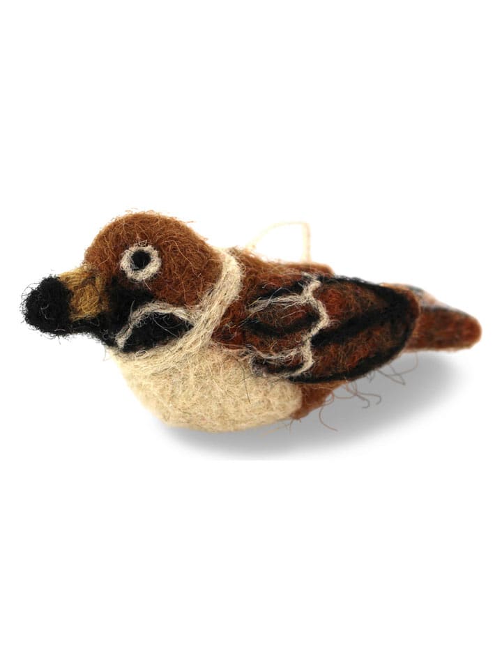 Gry & Sif Dekofigur ''Sparrow'' in Braun - (L)8 cm - onesize