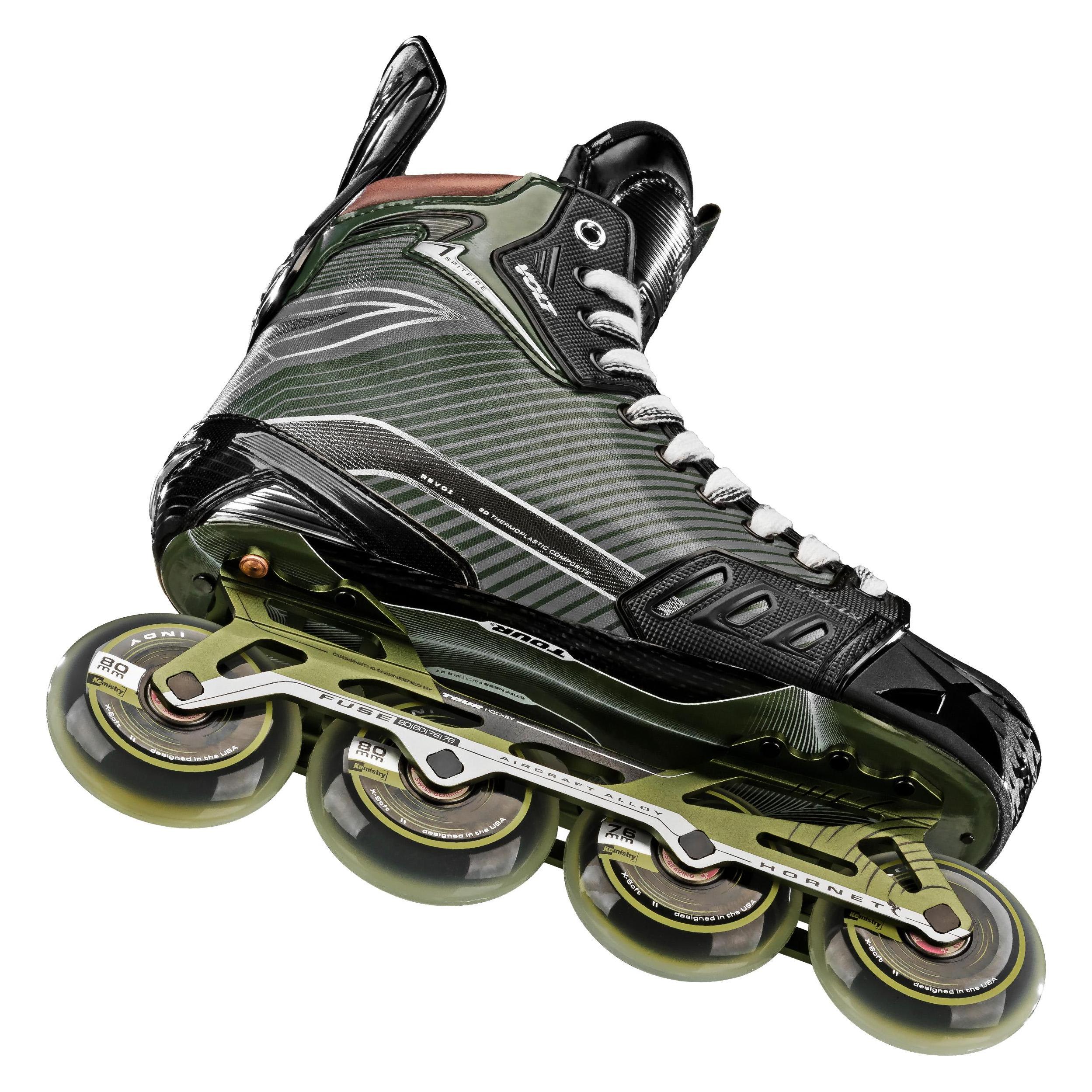 Tour Rollhockey Volt Spitfire Grün Grösse 7.0 (40) (Tour)
