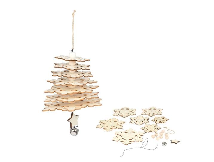 3D-Dekoration zum Selbermachen, Weihnachtsbaum, Sternform