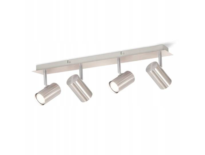 Spot de plafond en fer gris 62x16.5x5.5cm gu10
