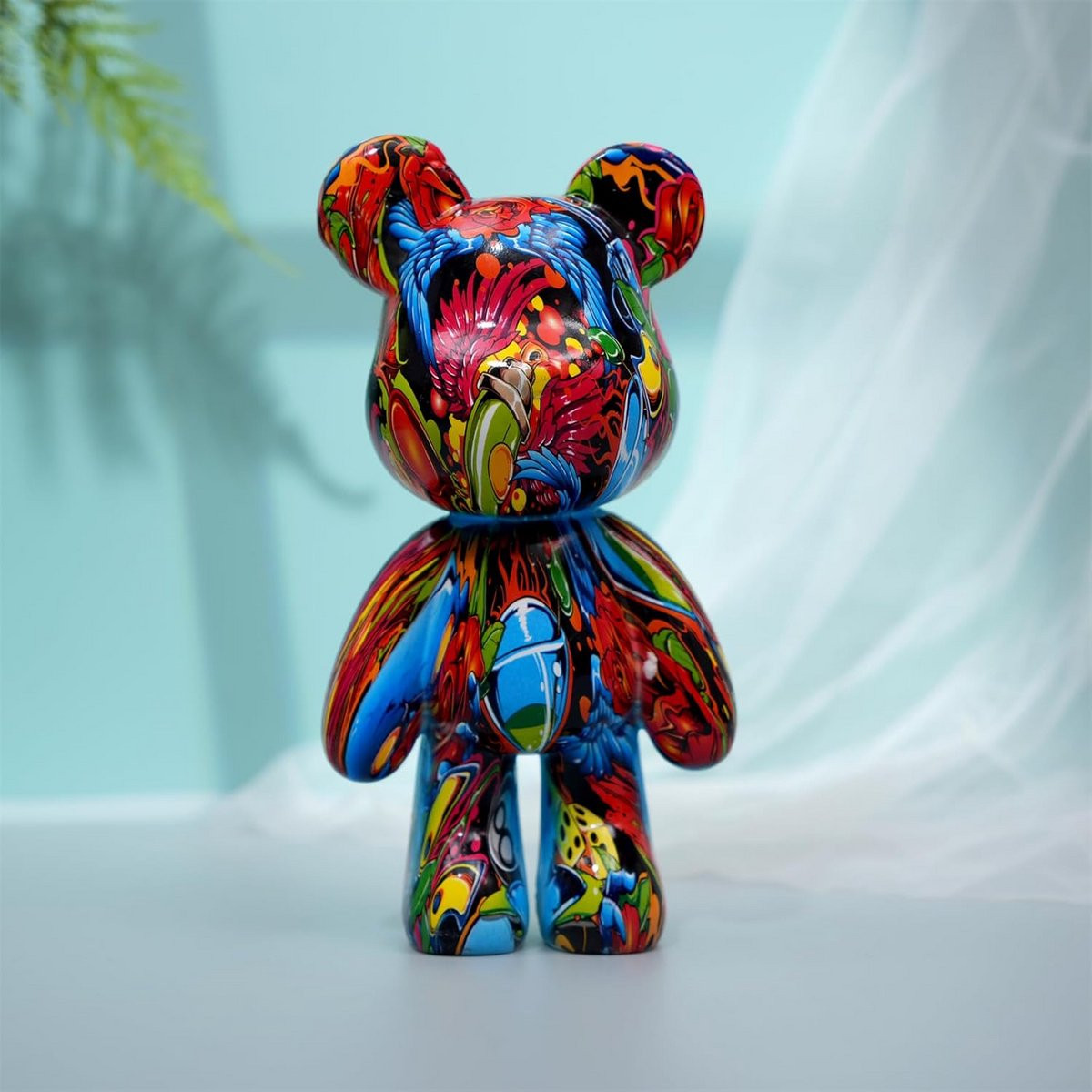 Decoratief Hars Beeldje - Dierensculptuur voor Woonkamer en Kantoor
