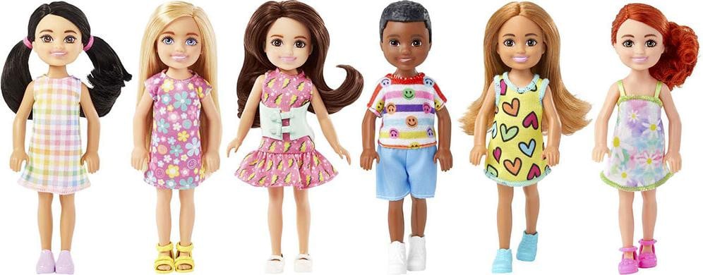 Barbie Chelsea Fashionpop Meisjespop voor kinderen vanaf 3 jaar