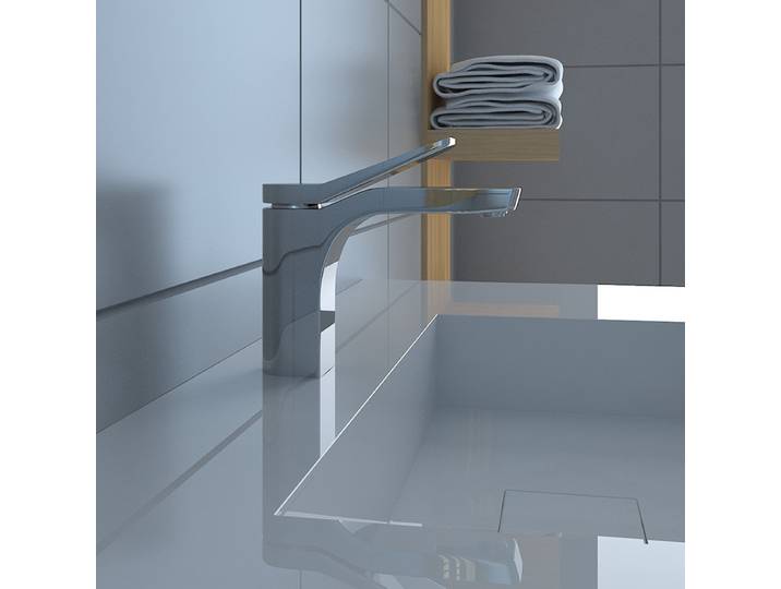Robinet mitigeur ZINNIA LITTLE Chrome